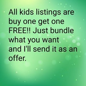 Kids BOGO FREE